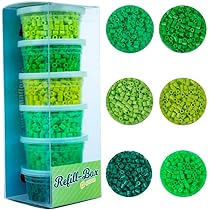 Perles à Repasser Set, Fusible Perles Bricolage Enfant, Avec Plaques