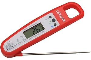 AMTAST Digital Thermometer Food Meat Thermometer Instant Read Thermometer for Cooking Meat Beef Lamb Pork Chicken Turkey Fish BBQ