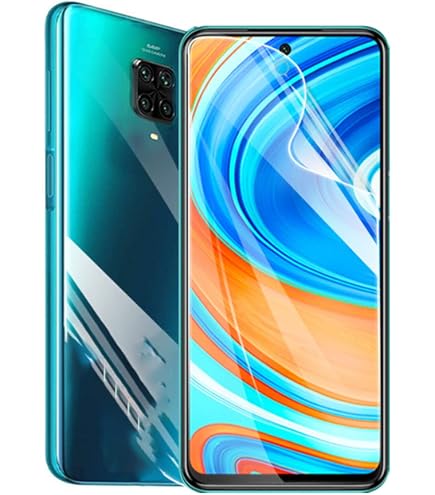 nulala 3 Pezzi Pellicola Protettiva per Xiaomi Redmi Note 9 Pro 5G, HD Idrogel Protezione Schermo TPU Flessibile per Redmi Note 9 Pro 5G - Anti Graffio, Senza Bolle, Installazione Facile