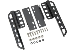 Dilwe RC-Seitenpedal, Hochtemperaturbeständiges RC-Car-Seitenpedal für Axial SCX24 Gladiator AXI00005, Schwarz