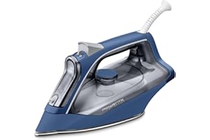 Rowenta Effective +, Plancha de vapor especial principiantes, 2400W, Golpe de vapor de 120 g/min, Función de vapor automático, Función antigoteo, Suela acero inoxidable antiarañazos, DX1636D1