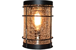 Cello Black Crackle Edison Electric Melt Burner. Wax Melt & Oil Burner. Wax Warmer, Perfect Home Gifts, Home Decor, Aesthetic Room Decor, Office & Bedroom Accessories. Electric Wax Burner for Home.