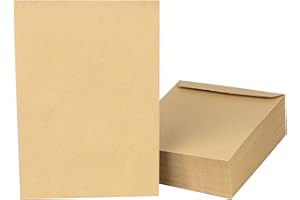 ‎DRUCK.DE 500 Stück C5 Versandtasche 90 g/m² Materialstärke, Haftklebestreifen, Versandkuvert Verpackung, braune Versandtasche