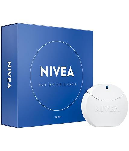 Nivea Eau de Toilette (30 ml) with the Unparalleled Fragrance of Nivea Cream in an Elegant Perfume Bottle and Nivea Gift Box, Women's Fragrance, Complements Nivea Care Products