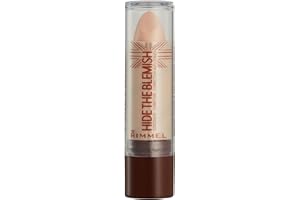 Rimmel London Correttore Hide The Blemish, Stick Copri Occhiaie, Rossori e Imperfezioni, 004 Natural Beige, 4.5 g