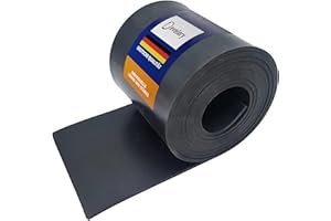 DEVELORY Bandes en Caoutchouc de 100mm (10) cm de Large - Longueur 0,05 m à 10 m et ÉPAISSEUR 1 mm à 20 mm Choisir - Sélection 100 mm x 1050 mm x 2 mm - Rouleau de Plaque de Tapis de Joint de sous-Couche