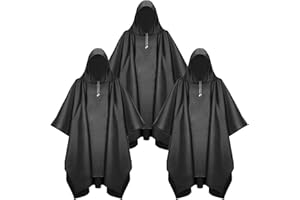UTEFIF Poncho de Lluvia Impermeable, 3 en 1 Multifuncional Chubasquero Ligero Transpirable Ultrafino/Estera/Toldo Manta, Chubasqueros Impermeable de Camping para Aire Libre Picnic, Senderismo