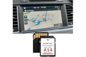 BELOMI 2023 Latest A14 Version Navigation SD Card, GPS GM5T-19H449-AH SD Card Support USA/Canada New Maps, Compatible with Car Navigator Sync System, Automotive Accessories