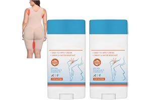 BIGYQIU 2PCS Anti Chafing Stick,Waterproof Glide Anti Chafing Stick,Anti Chafing Cream,Anti Chafe Stick,Anti Chafe Balm,Anti Chafe Gel,Anti Friction Stick for Heel,Lower Arm,Thigh,Legs,Running Chafe Stick