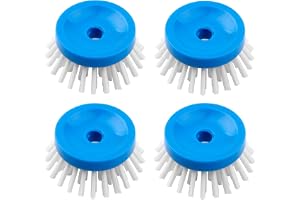 MR.SIGA Ersättningshuvud för Handdiskborste med Dosering, 4-pack