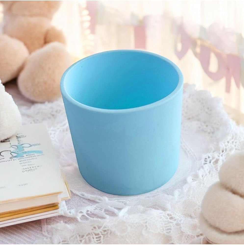 CKM silikon Alıştırma Bardağı bebek bardagı mavi