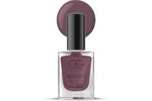 OG BEAUTY Mattify Nail Paint - Magenta Fantasy (10 ml) Rich Matte Colour, Quick-Dry Formula