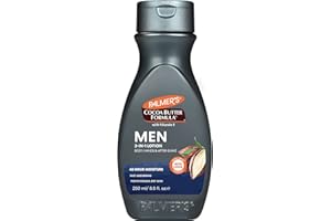 PALMER'S New! Palmers Cocoa Butter Formula Men's Body & Face Lotion For Relief Of Rough, Dry Skin 200ml