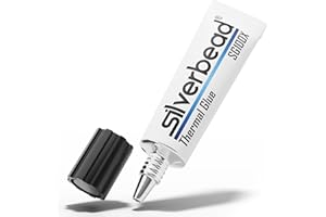 ‎SILVERBEAD Silverbead Wärmeleitkleber Thermal Glue Adhesive [SG100X] [10g] Wärmeleitpaste klebend | geeignet für Heatsinks Kühlkörper LED VRAM VRM SMD CPU GPU SMD IC SSD Chipsatz Steuerplatinen und Elektronik