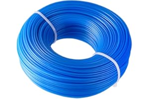 CHRORINE 1,6mm x 100m Strimmer Line Wire Strimmer Cord for Garden Electric Strimmer Grass Strimmers Electric - Round Line