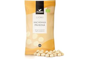 ‎FOODIN FOODIN Bio Macadamianüsse Whole 500g, Macadamiakerne, Macademia Nüsse 100% bio, Rohkost & ungesättigte Fette, Top Qualität, Glutenfrei & Vegan (1x 500 g)