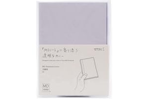 GENERIC MD Paper MIDORI Japan Notebook Clear Case Plastic Cover - A6