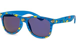 PRIMETTA Coole Kinder-Sonnenbrille/Farbenfrohe Sonnenbrille für Mädchen & Jungen/100% UV-Schutz