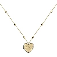 RADLEY Fall In Love Collana Donna Con Ciondolo A Cuore – Placcata Oro Rosa 18kt, Incisione Interna, In Confezione Regalo