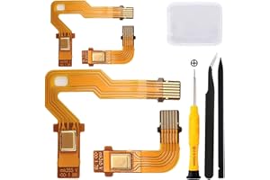 ZHUROUPU Cable flexible de micrófono PS5 para Playstation 5, repuesto BDM-020, cable de cinta, altavoz para controlador PS5 (2 pares)