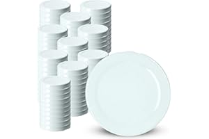 KADAX Tappo a vite per bicchieri, tappo di ricambio da 38 mm, coperchio Twist-Off in metallo, coperchio per barattoli di conserve, bottiglie e vasetti di vetro (bianco, 100 pezzi)