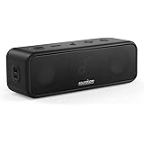 soundcore 3 Cassa Bluetooth Portatile con suono stereo, IPX7, 24h, PartyCast, BassUp, EQ personalizzata - per la casa, l'este