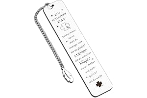 EFNHJF5 Du Schaffst Das,GlücksbringerPrüfungGeschenke,Ruhestand Geschenk,Lesezeichen personalisiert für Frauen,Geschenke für Lehrer,Studenten und Kollegen,Abschiedsgeschenk,Weihnachts und Geburtstagsgeschenk