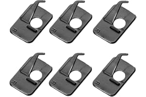 AEKZOX 6 supporto per freccia ricurva, supporti freccia per arco ricurvo, supporto freccia per archi compositi, supporto per freccia con schienale adesivo, per tiro con l'arco