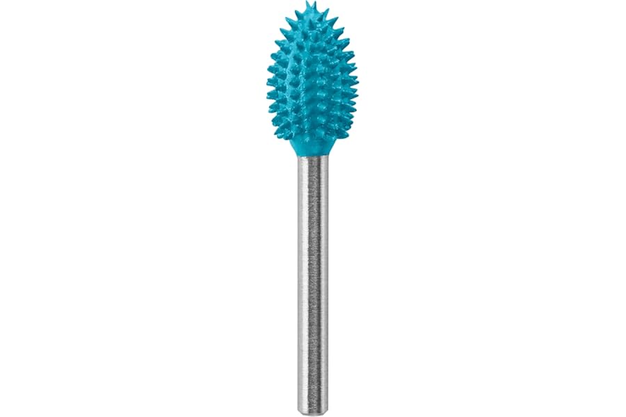 Dremel MAX High Performance (9953DM) Power Carving Bit, Stainless Steel Material, 9,5mm Wide "Flame" for Grooving and Carving in Wood, Plastic, EVA Foam and Rubber. Max Life Durability
