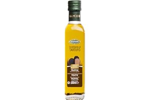 FRATELLI MANTOVA SINCE 1905 Olio Extra Vergine Aromatizzato al Tartufo Nero - Prodotto 100% ITALIANO – Olio di Oliva di Categoria Superiore - Estratto a freddo - Alta Qualità Fratelli Mantova dal 1905 (Tartufo Nero)