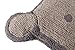 Cushion Bear Linen - Dark Grey