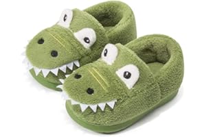 DRECAGE Dinosaurier Hausschuhe, Mule