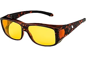 ULTRABYEASYPEASYSTORE Ultra Polarized Night Over Glasses Polorised Driving Fishing Night Vision Lenses