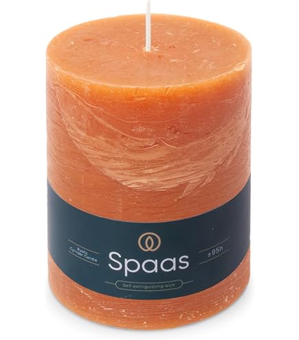 Candela Camino Scoppiettante Candela A Pilastro Safe Candle - 3