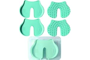 VOIHAMY disparo, 4 unidades, reductor dolor disparo, para inyecciones, bloqueador heridas, plástico, reutilizables, para inmunización