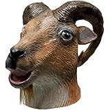 Ziege Antilope Tierkopf Maske Halloween Party Kostüme Kostüm Karneval Party Latex Maske