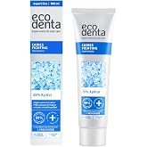 Ecodenta Fluoride Free Toothpaste Against Cavities 100ml I with Xylitol, Coriander Leaves, Lime Essential Oils