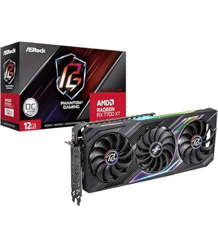 ★お得セット★AMD5950X＆ASRock RX 7700XT 12GB Asrock-AMD-Radeon-RX-7700-XT-