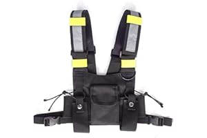 LIUNIAN Universal Walkie Talkie Radio Pacchetto zaino Harness Borse High-End Gilet tattico Borsa petto Sacchetto di salvataggio Duty Borsa a due vie Accessori Holder