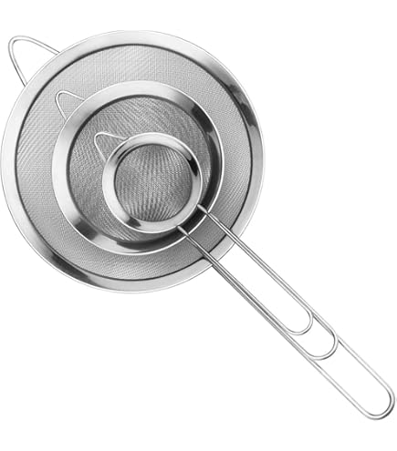 Set Di 9 Colini In Acciaio Inox PULABO - Perfetti Per Filtrare, Setacciare E Cucinare Come Un Vero Chef!
