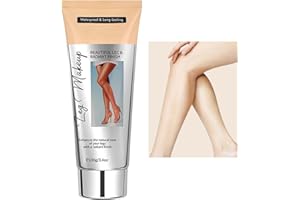 Clawrex Bein Make Up Wasserfest, Body Coverage Perfector für Bein, Wasserfest Körper und Bein Make Up, Abdeckcreme Für Krampfadern, Lang Anhaltend, Concealer, Flawless Skin Perfecting(Nature Brown)