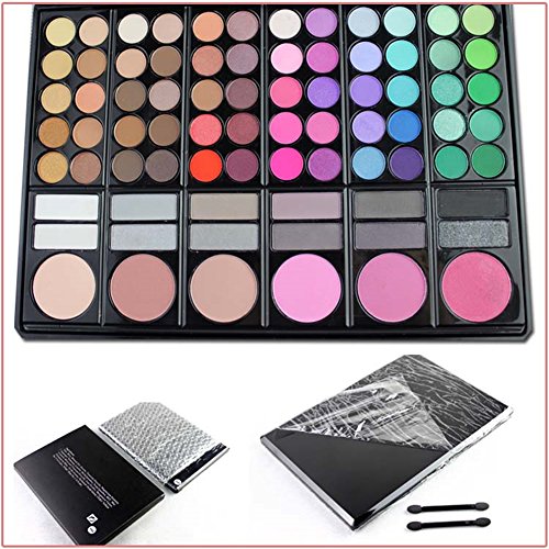 FantasyDay® Professionelle 78 Farben Lidschatten Palette Makeup Kit mit Lipgloss Concealer und Rouge #2 – Ideal für Sowohl den Professionellen als auch Persönlichen Gebrauch - 2