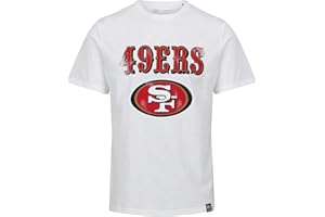 Recovered NFL Productos para Aficionados Fútbol Americano Camiseta para Aficionados Blanco Verano Logotipo del Equipo