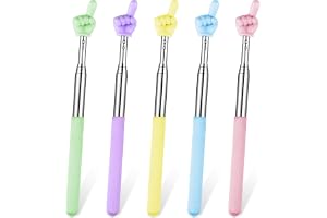 5 st teleskop pekstav utdragbar pekstav fingerpointer sticks | Pekare fingerpinnar, teleskopisk lärarvisare, rostfritt stål t