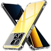 Lavderuar Xiaomi Poco X6 Pro İle Uyumlu Y&uuml;ksek Kalite Şeffaf Telefon Kılıfı
