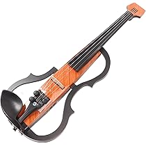 Violino Elettrico Cecilio 4/4 - Silenzioso, Legno Acero E Carbonio, Per Adulti E Principianti - Foto 4