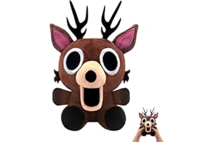 Mzzsveuy 99 Nights in the Forest Deer Plush Soft Stuffed Animal Doll Plush Toy Soft Stuffed Animal Doll Surprise for Fans Home Decor for Kids Boys and Girls