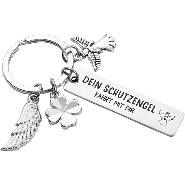 Schlüsselanhänger »Drive Safe I Love You« – Aus Edelstahl, Graviert, Für Freund, Ehemann, Fahrer