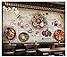 Produktbild Tapete Fototapete Hintergrund-Tapeten 3D Tapeten Retro- Klassischer Nostalgischer Koreanischer Tapetenschöner Grill Kimchi Bibimbap, Der Hintergrundpapier-Wohndekordekoration Versorgt
