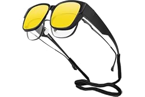 Goiteia Ultra Light Blue Light Blocking Fit over Glasses,Gaming Glasses,Reduce Headaches and Improve Sleep,AR Coating Reduces Glare 4-8 Times More than Regular glasses